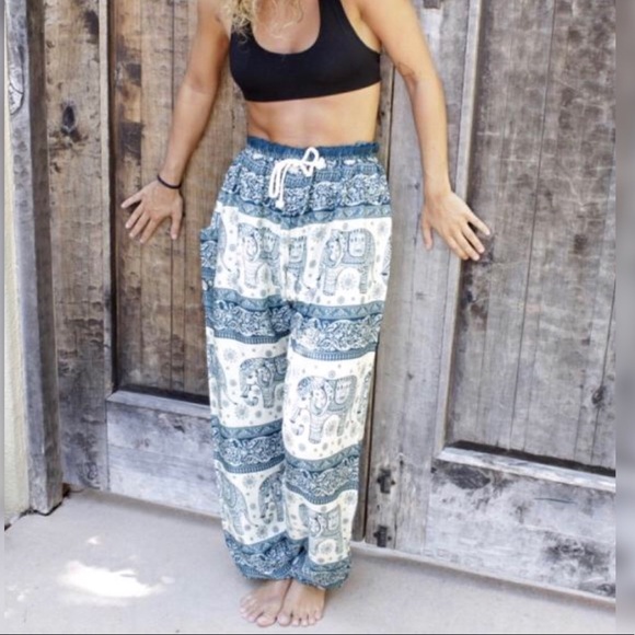 creations for a cause Pants - Bohemian Harem Pants🐘 One Size